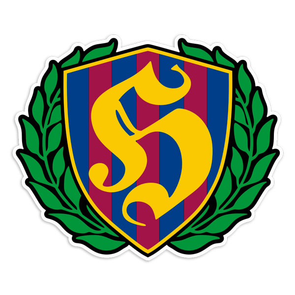 Pegatinas: Escudo Laurel Hooligan FCB