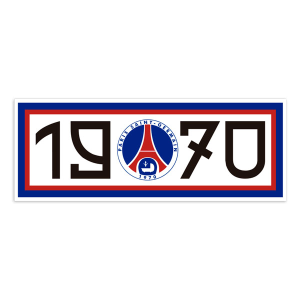 Pegatinas: Año Fundación PSG