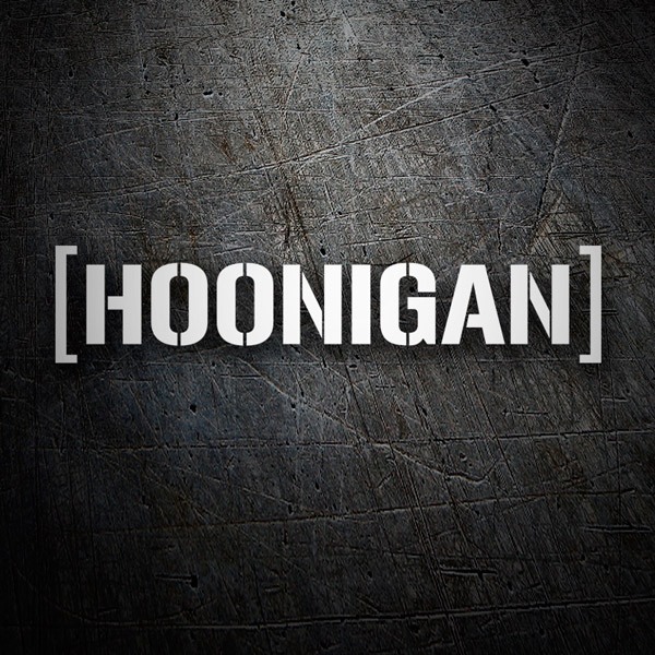 Pegatinas: Hoonigan