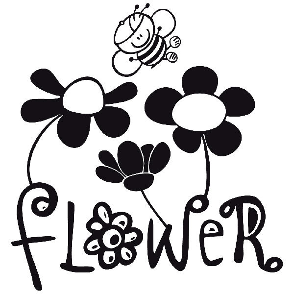 Vinilos Infantiles: Flower