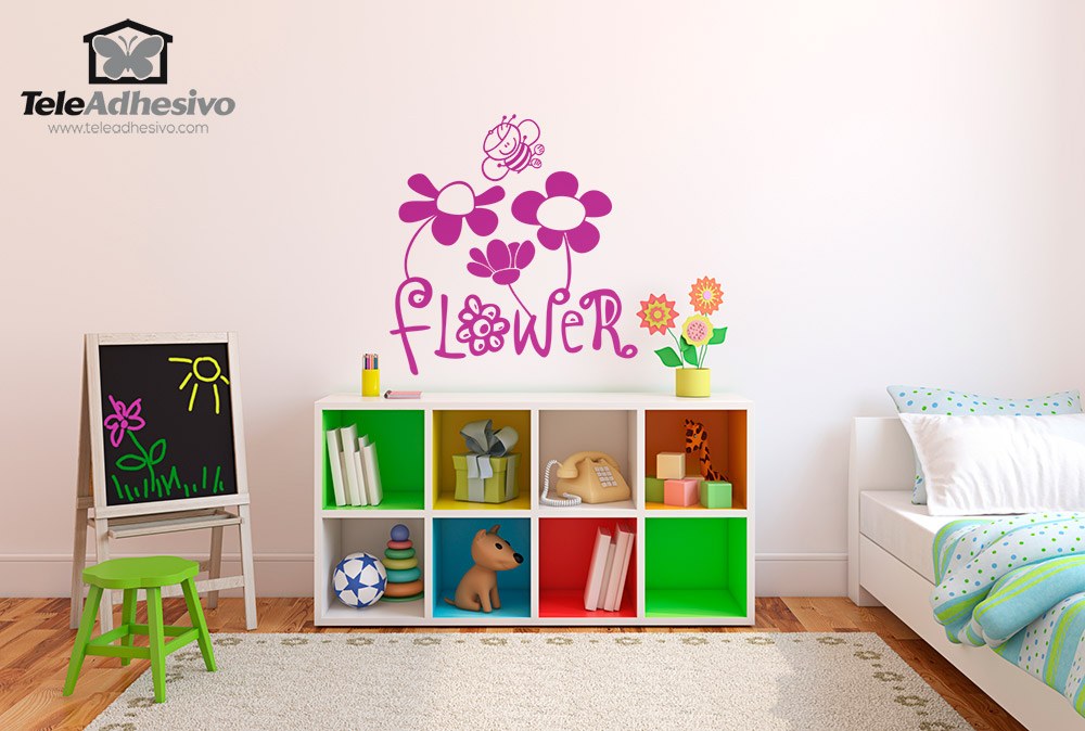 Vinilos Infantiles: Flower