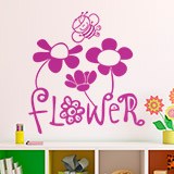 Vinilos Infantiles: Flower 3