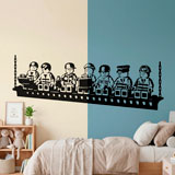 Vinilos Infantiles: Almuerzo de obreros Lego 15