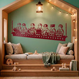 Vinilos Infantiles: Almuerzo de obreros Lego 18