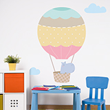 Vinilos Infantiles: El Globo del Hipopótamo
