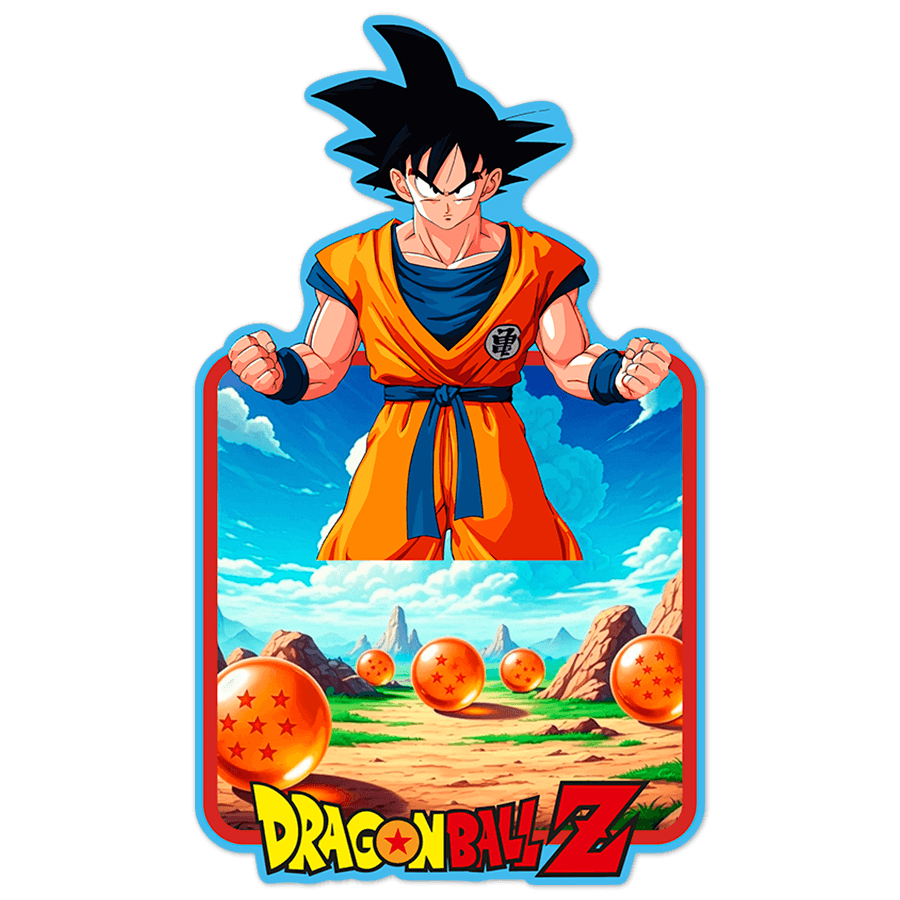 Vinilos Decorativos: Vinilo Dragon Ball Z para interruptor de luz