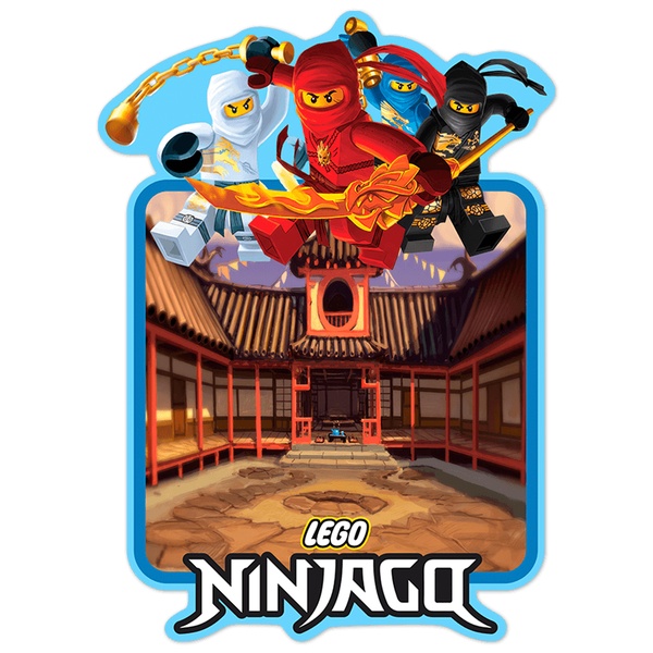 Vinilos Decorativos: Vinilo LEGO Ninjago para interruptor de luz