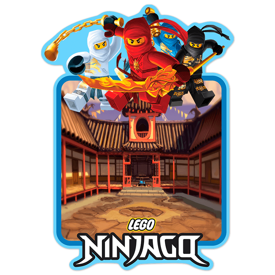 Vinilos Decorativos: Vinilo LEGO Ninjago para interruptor de luz
