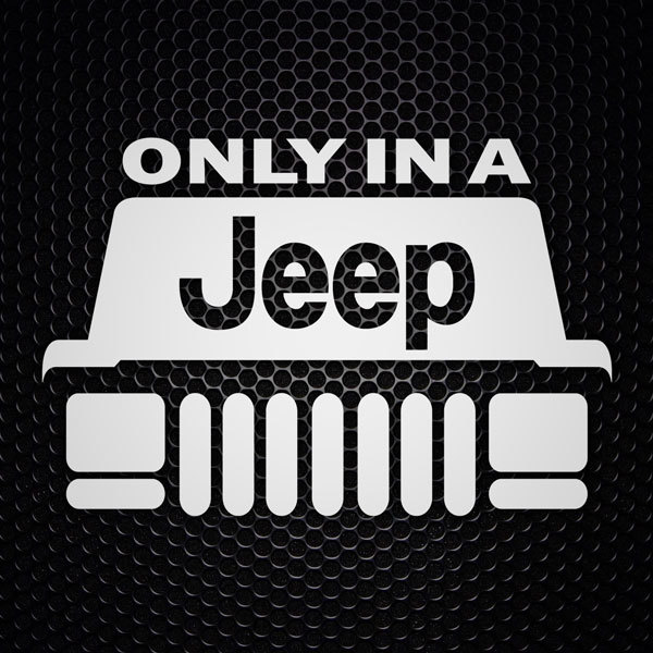 Pegatinas: Only Jeep 0