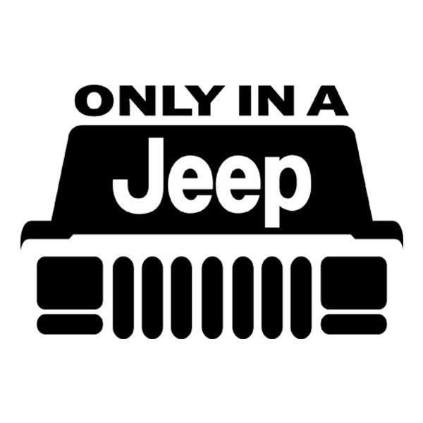 Pegatinas: Only Jeep
