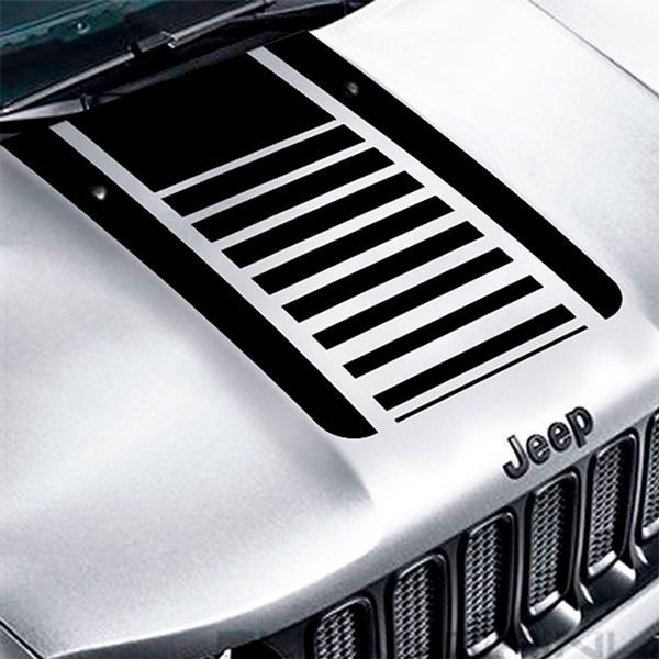 Pegatinas: Jeep Renegade Líneas