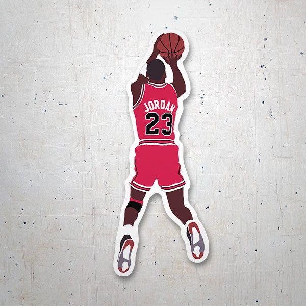 Pegatinas: Michael Jordan Tiro