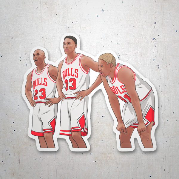 Pegatinas: Estrellas Chicago Bulls