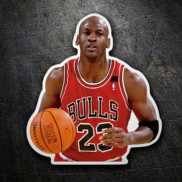 Pegatinas: Michael Jordan Chicago Bulls 23