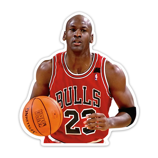 Pegatinas: Michael Jordan Chicago Bulls 23