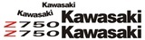 Pegatinas: Kit Kawasaki Z750