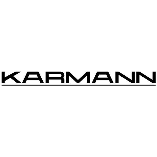 Vinilos autocaravanas: Karmann logo
