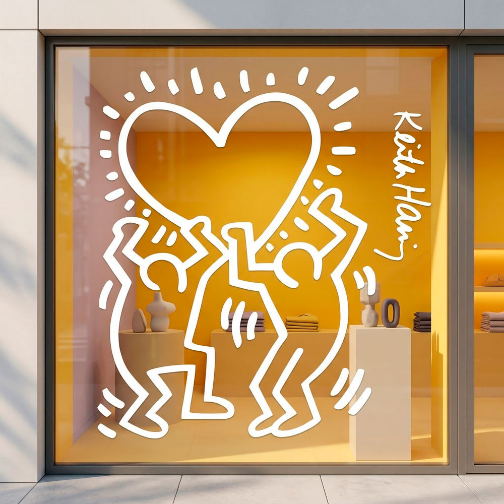 Vinilos Decorativos: Holding a heart