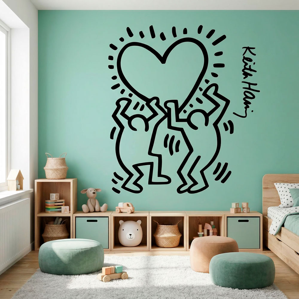 Vinilos Decorativos: Holding a heart