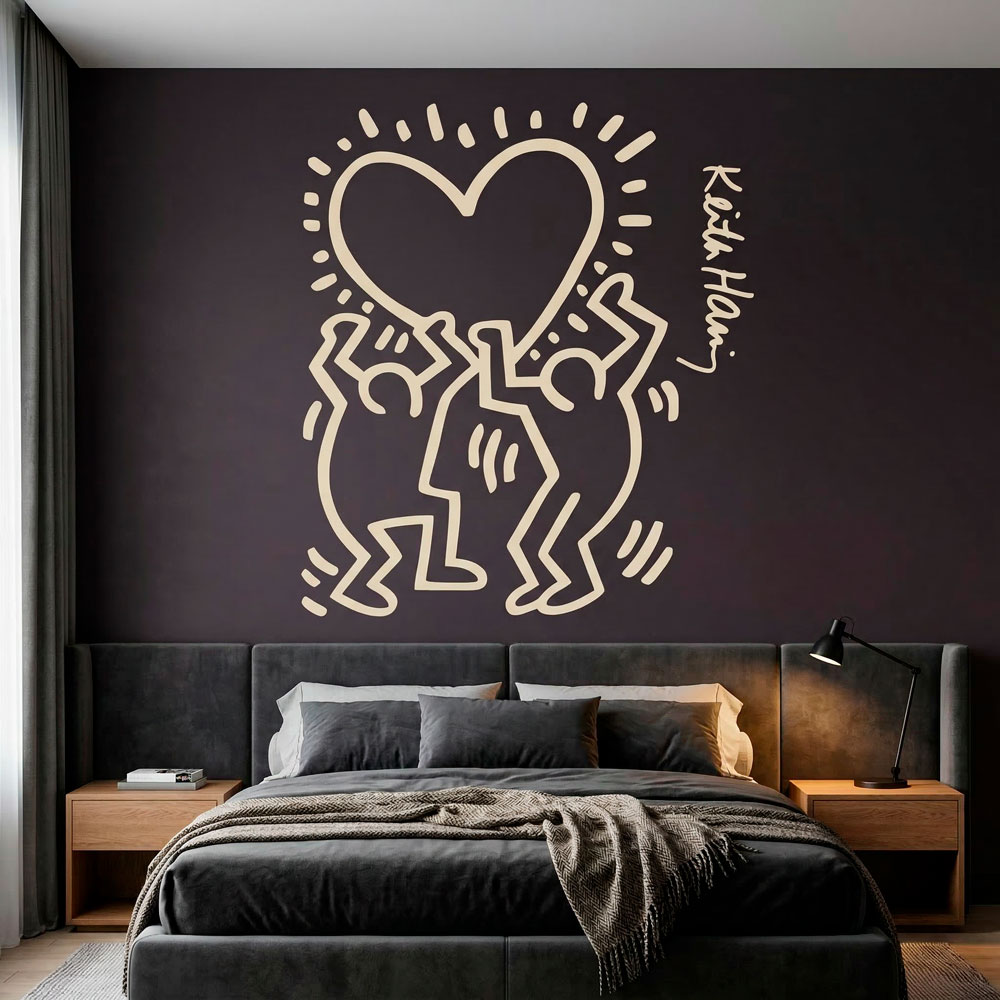 Vinilos Decorativos: Holding a heart