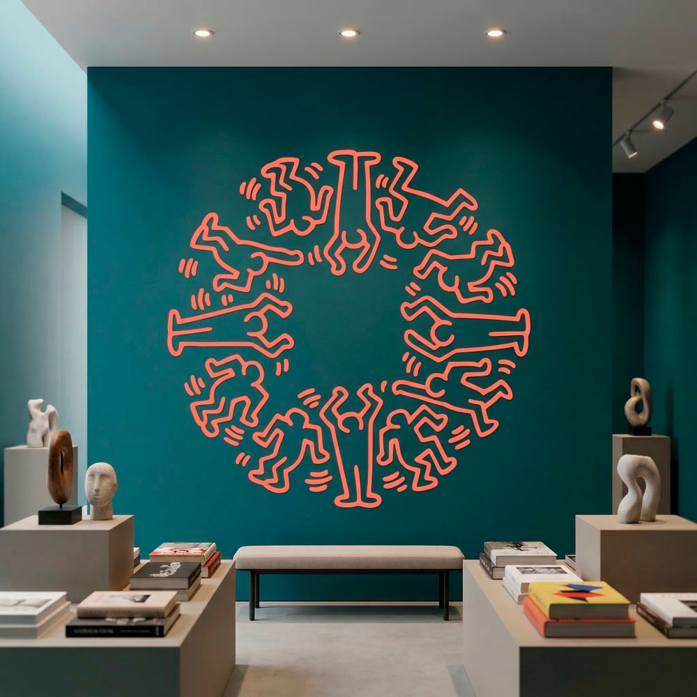 Vinilos Decorativos: Circle Men