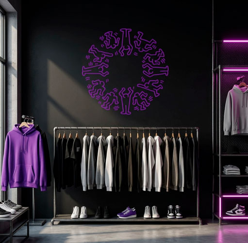 Vinilos Decorativos: Circle Men