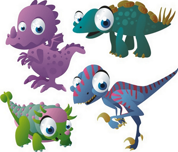 Vinilos Infantiles: Kit de Dinosaurios