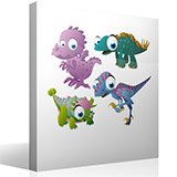 Vinilos Infantiles: Kit de Dinosaurios 4