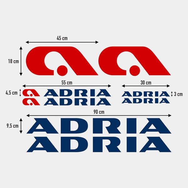 Vinilos autocaravanas: Kit New Adria