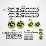 Pegatinas: Set Bultaco 3