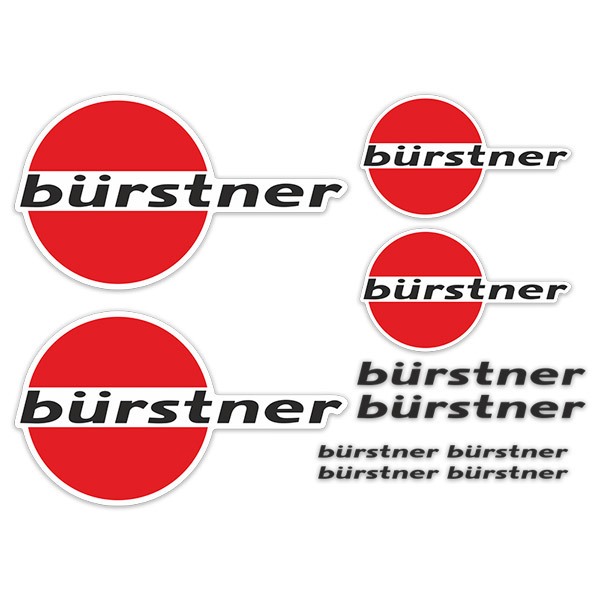 Vinilos autocaravanas: Set Bürstner