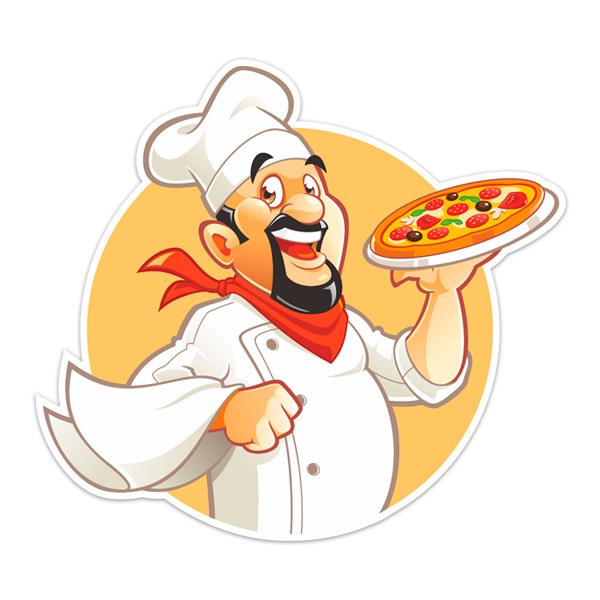 Vinilos Decorativos: Chef Pizzero