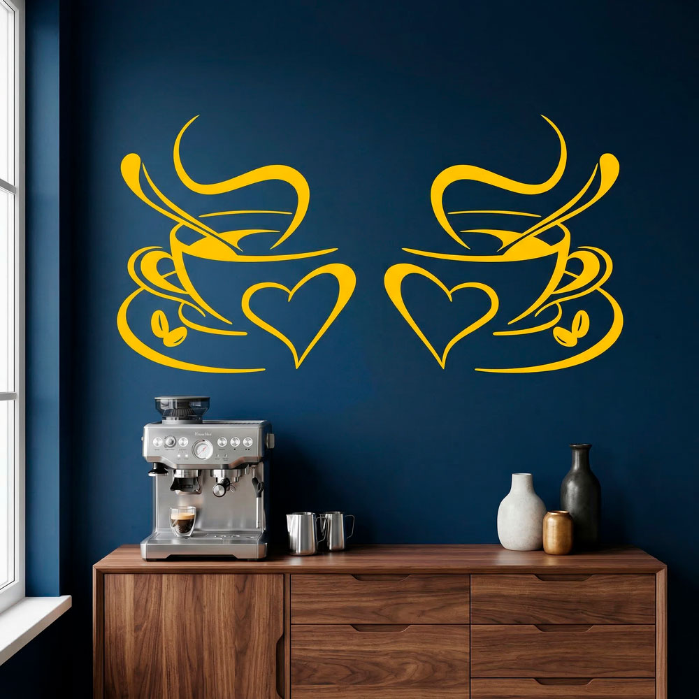 Vinilos Decorativos: El Caf&eacute; del Amor
