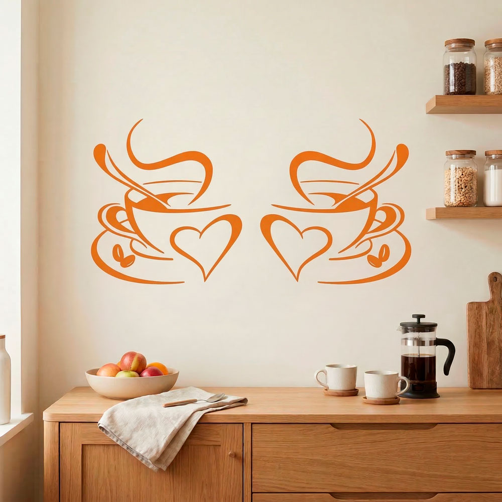 Vinilos Decorativos: El Caf&eacute; del Amor