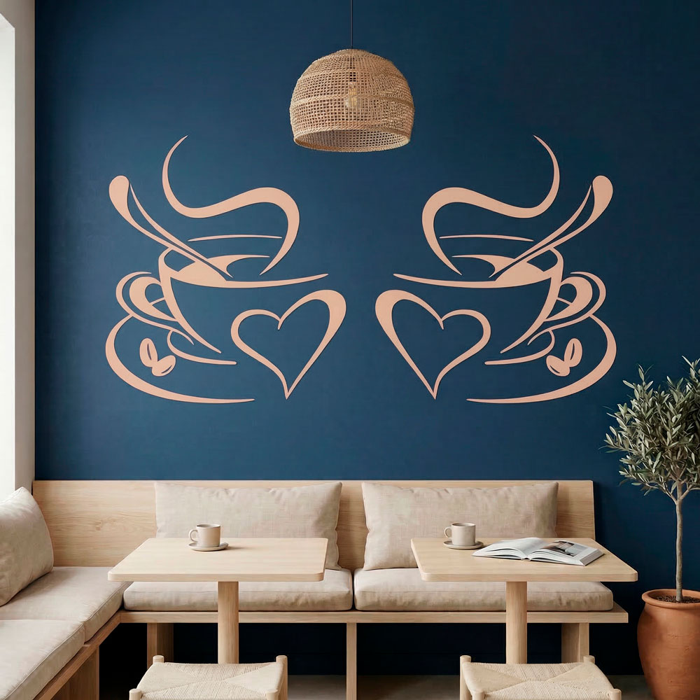 Vinilos Decorativos: El Caf&eacute; del Amor