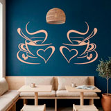 Vinilos Decorativos: El Caf&eacute; del Amor 13