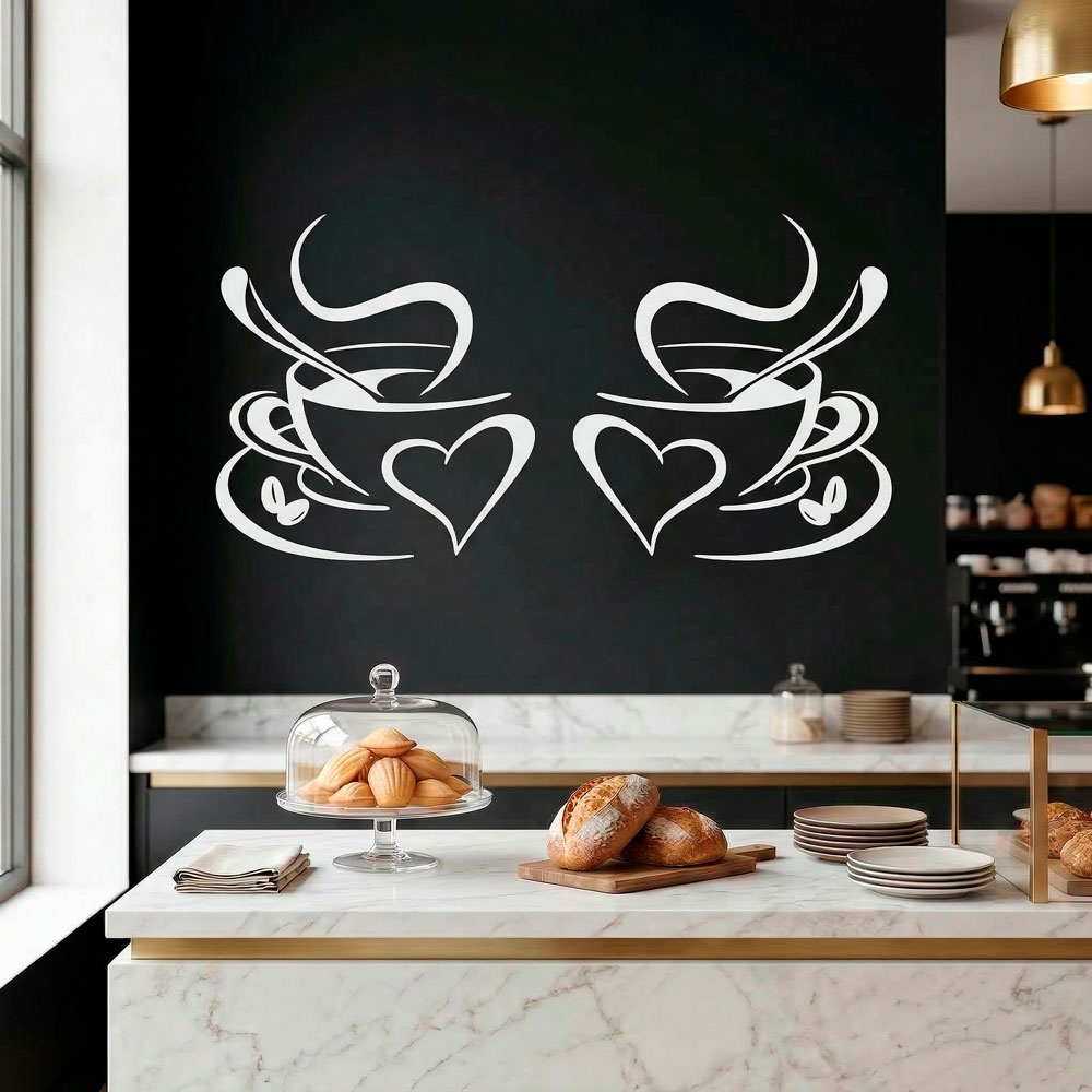 Vinilos Decorativos: El Caf&eacute; del Amor