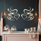 Vinilos Decorativos: El Caf&eacute; del Amor 6