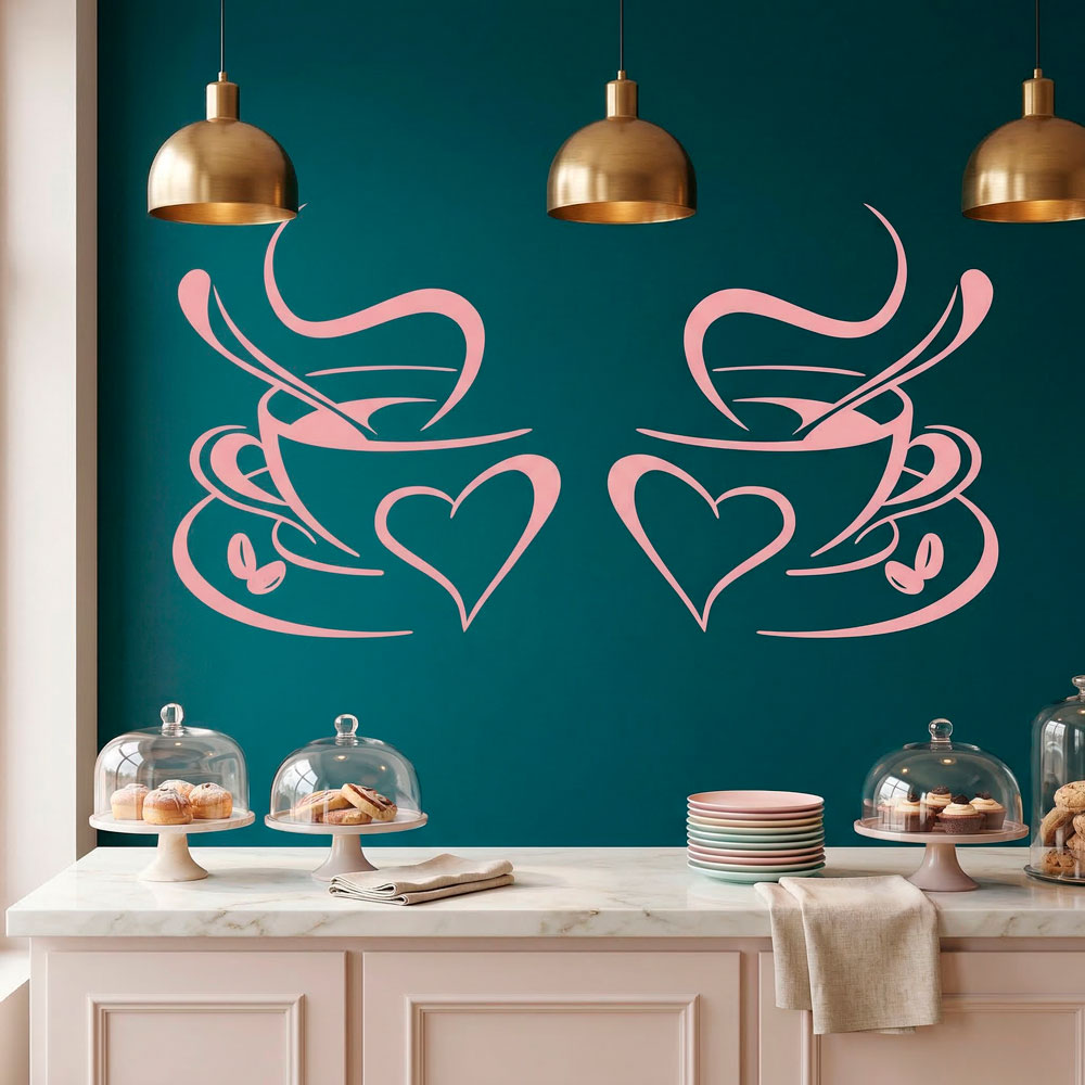 Vinilos Decorativos: El Caf&eacute; del Amor