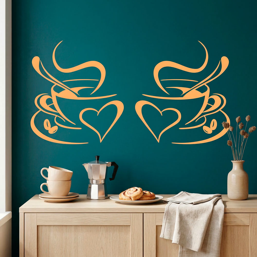 Vinilos Decorativos: El Caf&eacute; del Amor