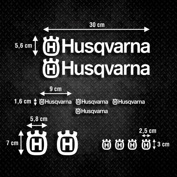 Pegatinas: Husqvarna