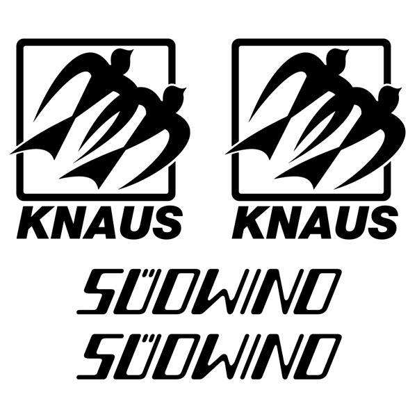 Vinilos autocaravanas: Kit Knaus Südwind