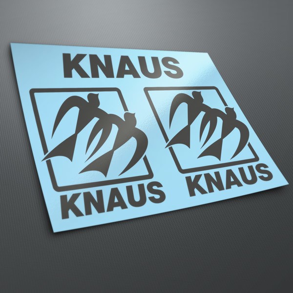 Vinilos autocaravanas: Kit Knaus Logo