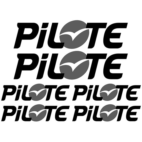 Pegatinas: Set Pilote