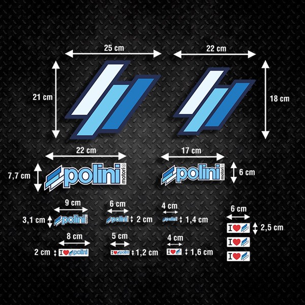 Pegatinas: Kit Polini Racing