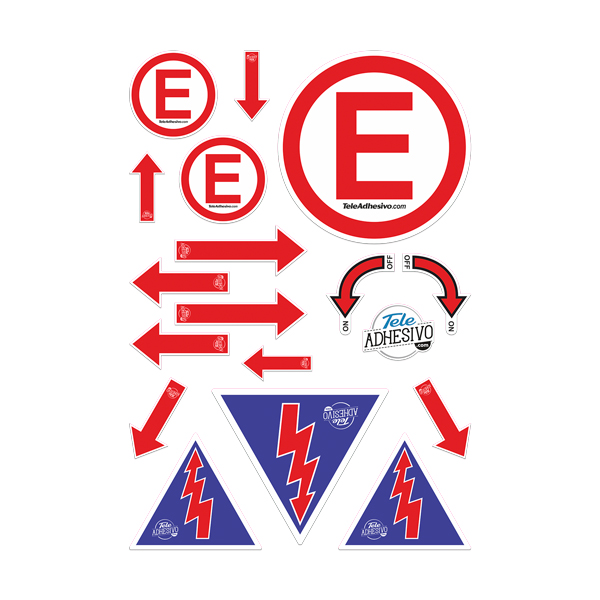 Pegatinas: Set de Rally Vintage