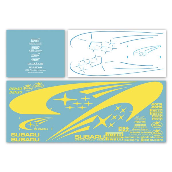 Pegatinas: Kit Vinilos Subaru Impreza WRC