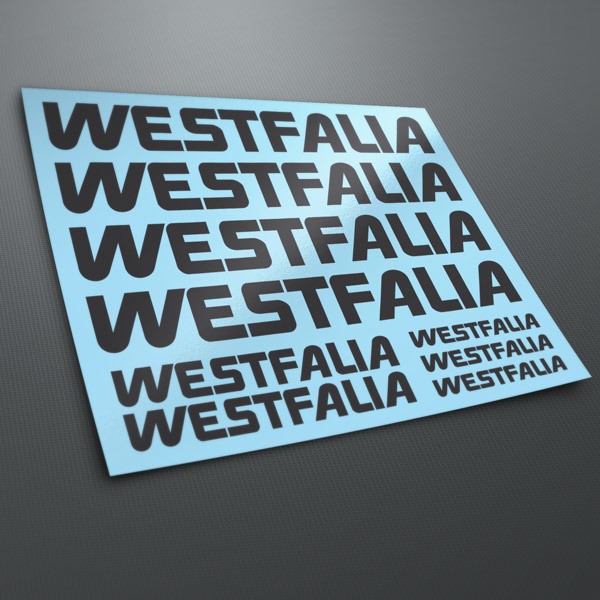 Pegatinas: Kit Westfalia