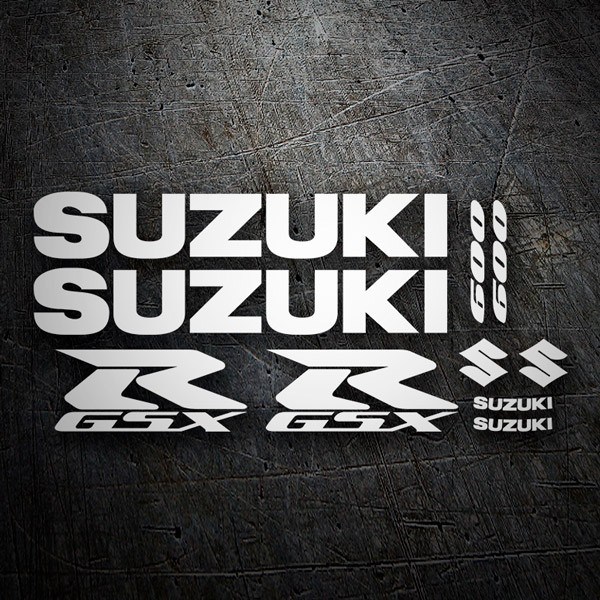 Pegatinas: Suzuki GSXR 600