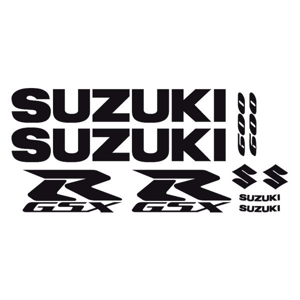 Pegatinas: Suzuki GSXR 600
